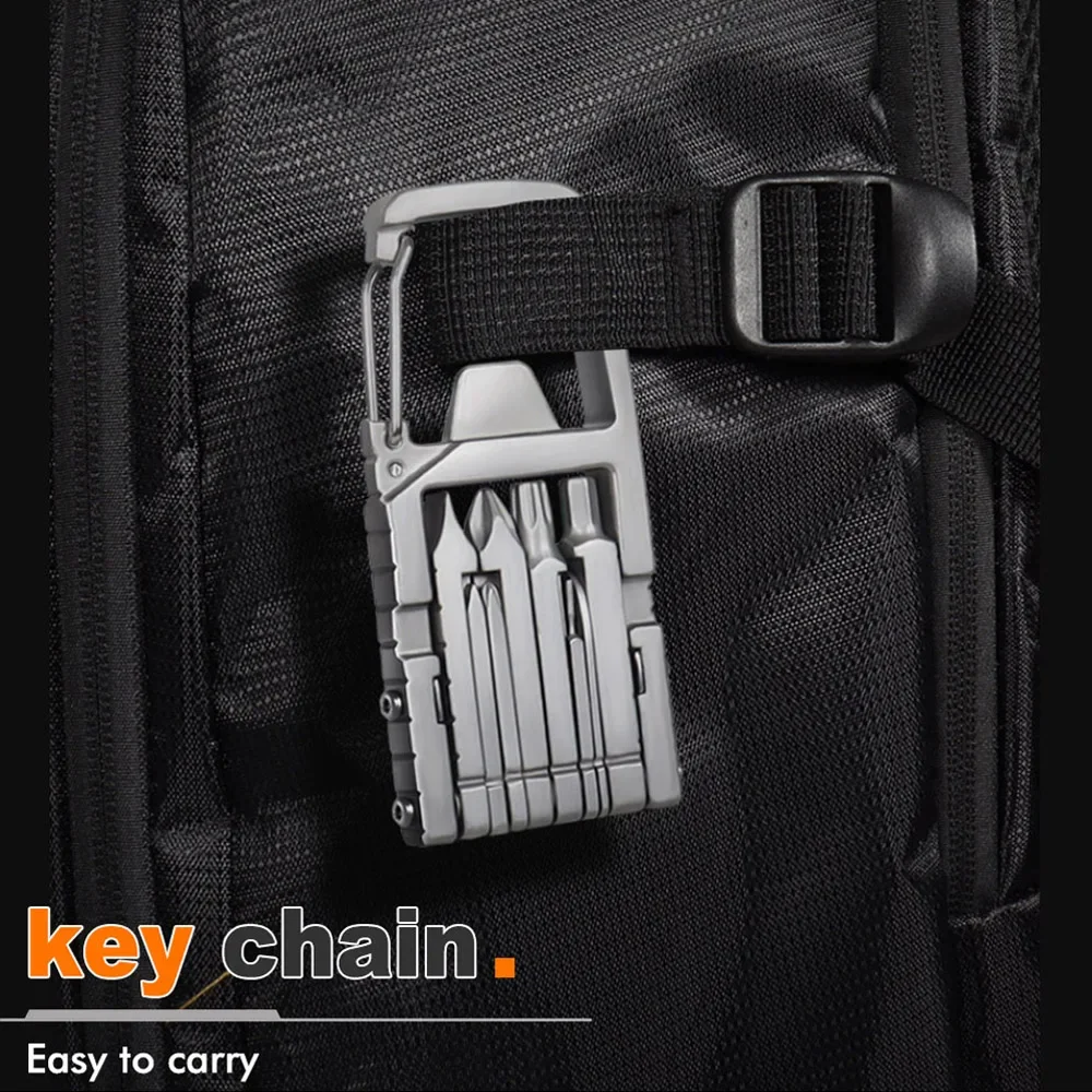 Navaja multifunción plegable acero inoxidable para camping - imagen 4