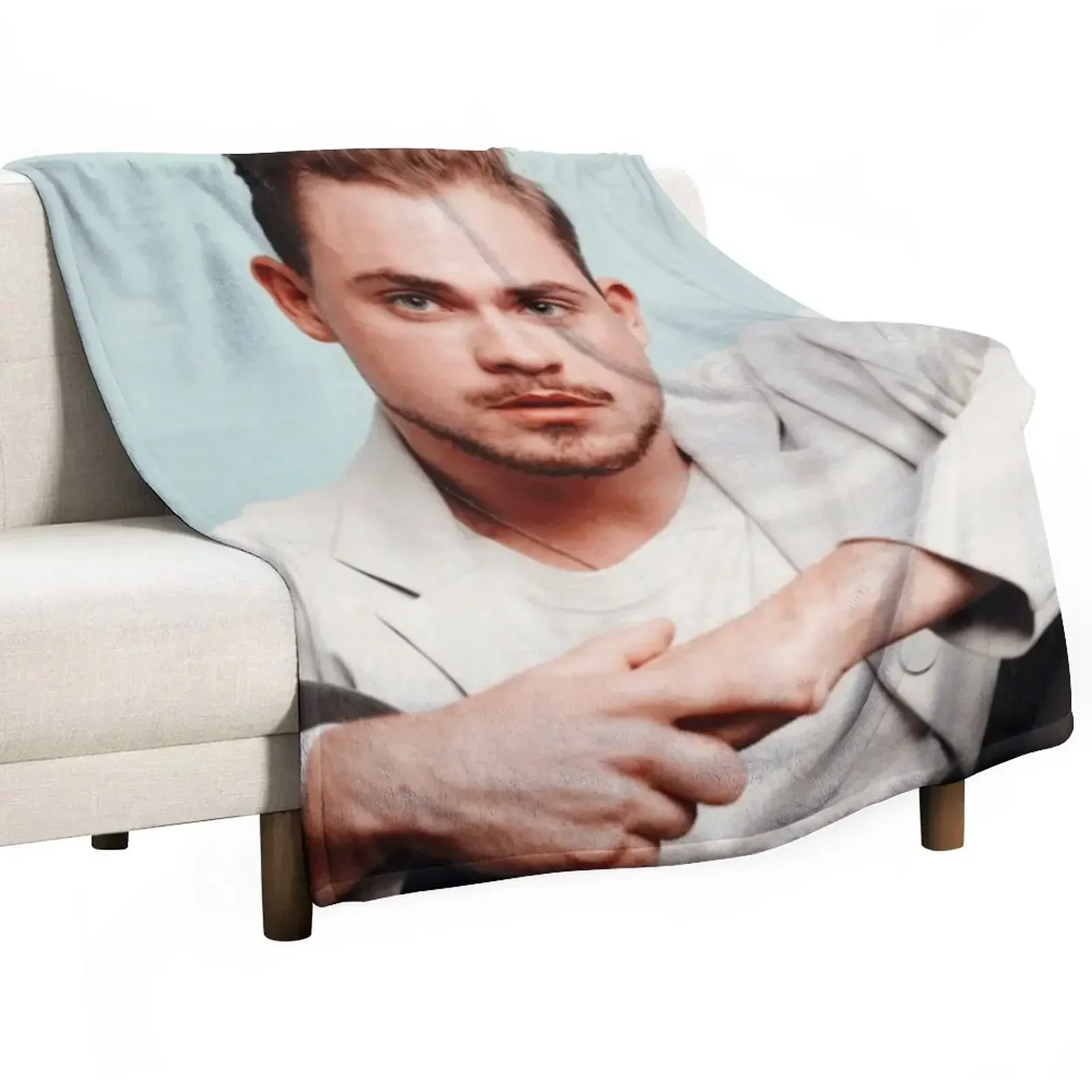 dacre montgomery Throw Blanket For Sofa Thin Weighted Cute Plaid Custom Blankets