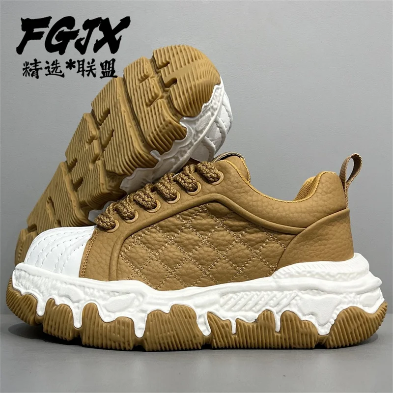 

Men And Women Cloud Cushion Platform Shoes Thick Sole Breathable Lightweight Comfortable Walking Casual Sneakers
