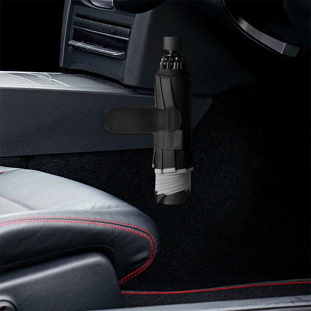 

2pcs Car Trunk Umbrella Holder Universal Plastic Organizer Fastener Hook Stand For Vehicle Interior Storage Durable Car Door
