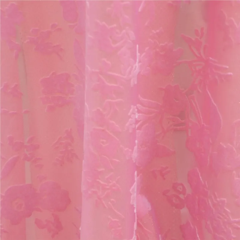 

The fabric of cheongsam and dress is made brocade velvet with golden rotten flowers