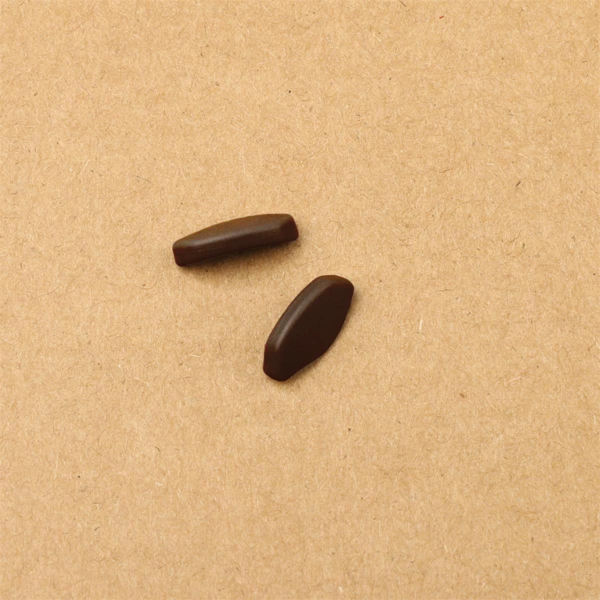 Brown Rubber Nosepad Nose Pieces Replacement Rubber Nose Pad for Top Knot OO9434/Top Knot RX OX3238/Sielo OO9288/Sielo SQ OO9480