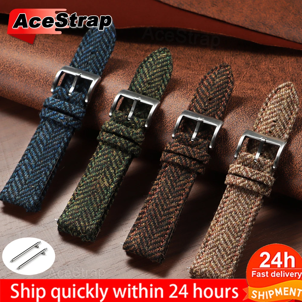 Bracelet de montre en Nylon 18mm 20mm 22mm, Bracelet universel en tissu pour Samsung Galaxy, Bracelet à dégagement rapide pour accessoires de Bracelet Seiko
