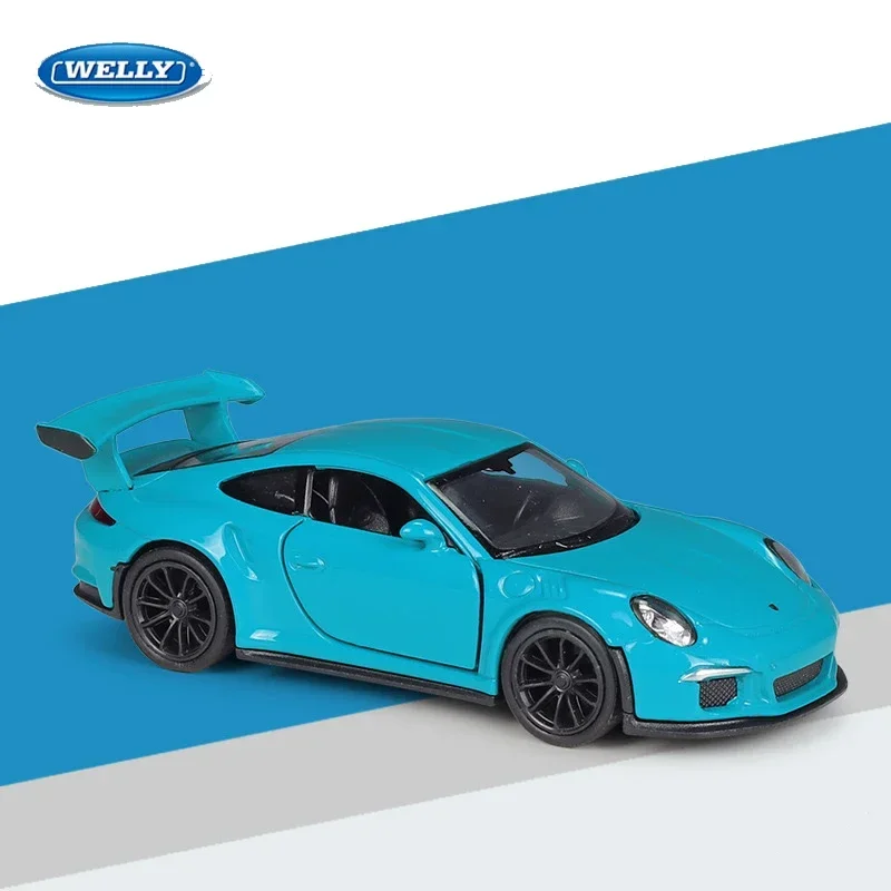 

WELLY 1:36 Porsche 2016 911 GT3 RS Simulation Alloy Car Model - Suitable for Children's Toys and Collections