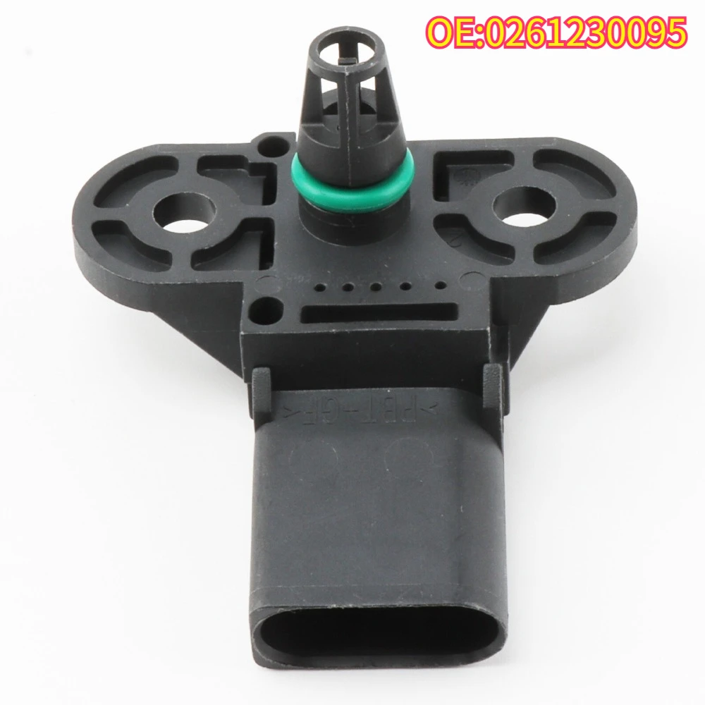 

High quality New For 0261230095 MAP Pressure Sensor VW Eos Polo Jetta Golf Passat Bora Touran Audi A3 A4 A6 Q5 Skoda Seat
