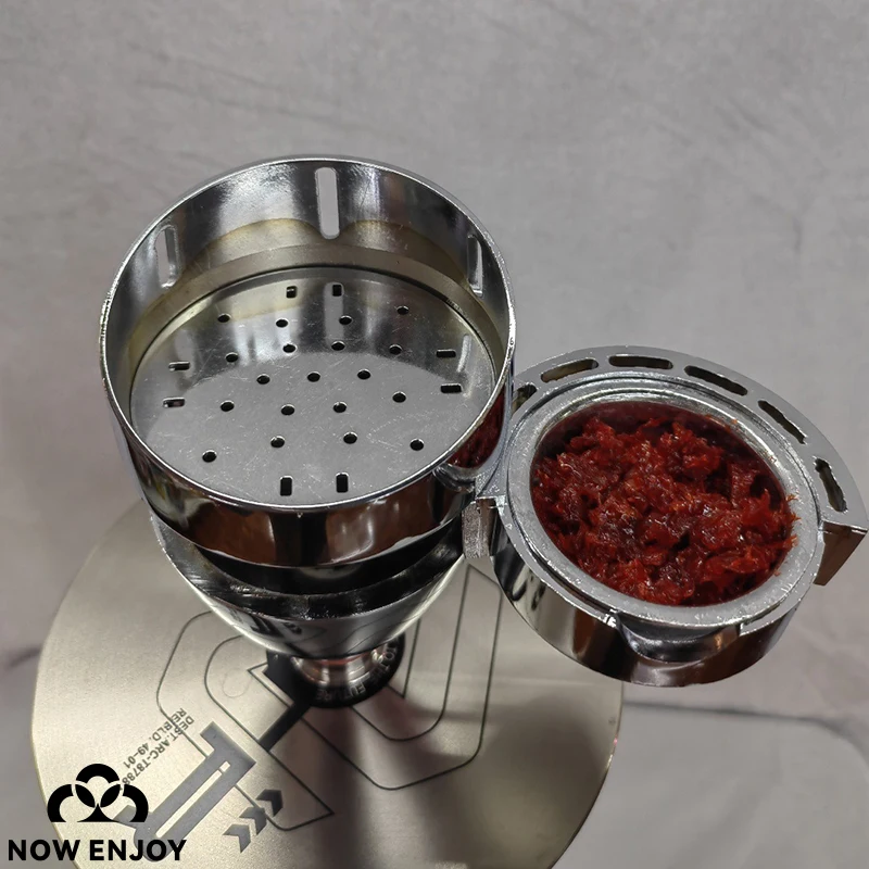 NOW ENJOY 2026 Oval Hookah Bowl Head Set Shisha Nargile Sheesha Chicha Cachimbas Hookah Bowl Head Heat Management Keeper System