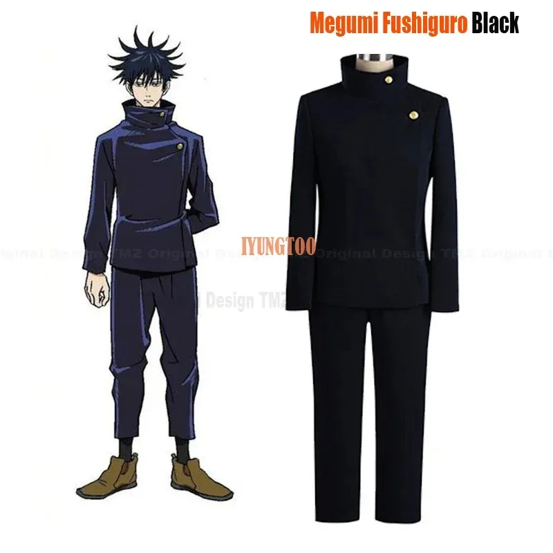 Cosplay Costume Jujutsu Kaisen Yuji Itadori Nobara Kugisaki Megumi Fushiguro Ryomen Sukuna Kimono Uniform AE6272r,7;k'2.s;9
