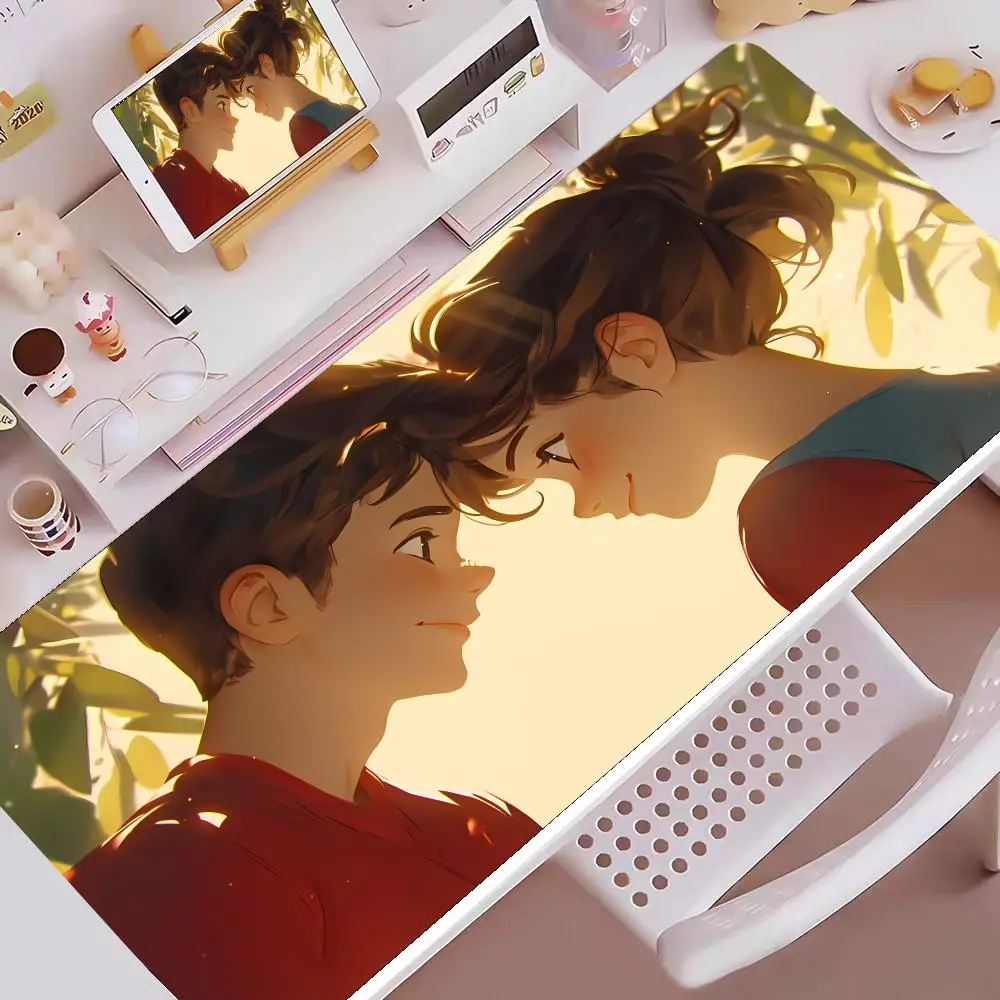 

Couple Mouse Pad E-sports gaming mouse pad oversized personalized desk pad keyboard mouse pad