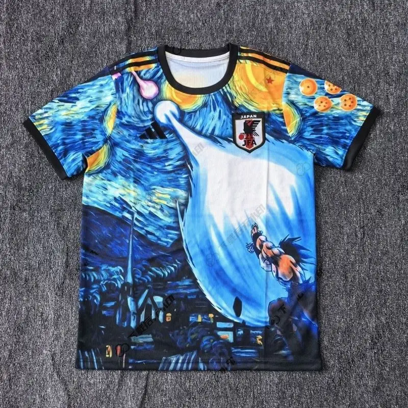 

2025 Summer Hot-selling New Japanese-style Animation Joint Jersey Outdoor Breathable Quick-drying Daily Short-sleeved T-shirt