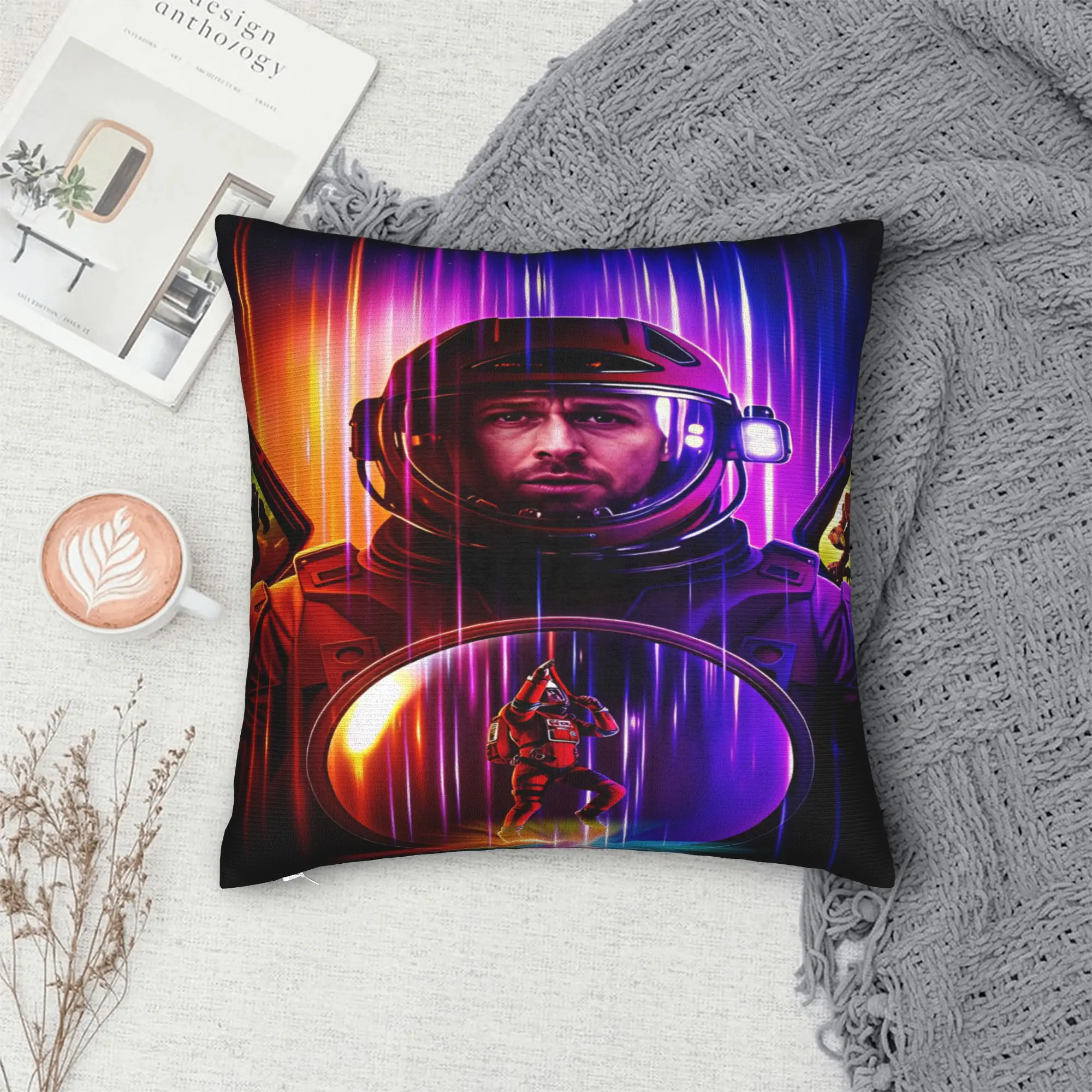 Project Hail Mary Pillow Cover  Novelty Pillow Case For Living Room Chair Print Pillowcases Gift