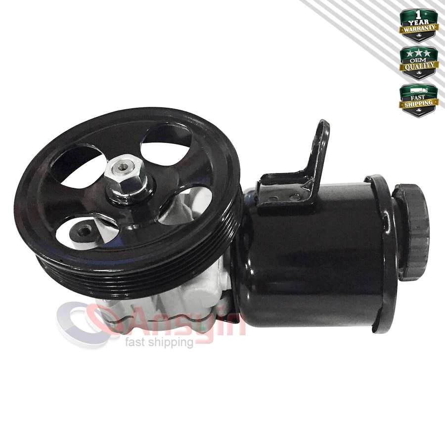 For 1995-1996 Subaru Impreza Legacy H4 Power Steering Pump w/ Pulley & Reservoir 215932 34411AA432 34411AA431 34411AA610