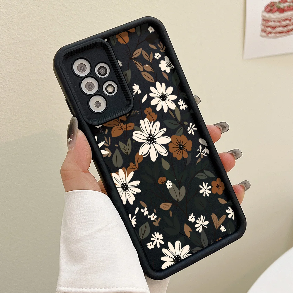 Daisy Phone Case Silicone For Samsung S25 Ultra S26 Ultra S24 FE S26 S23 S21 FE S22 Plus S24 S22 Plus Cover Funda Capinha Caha