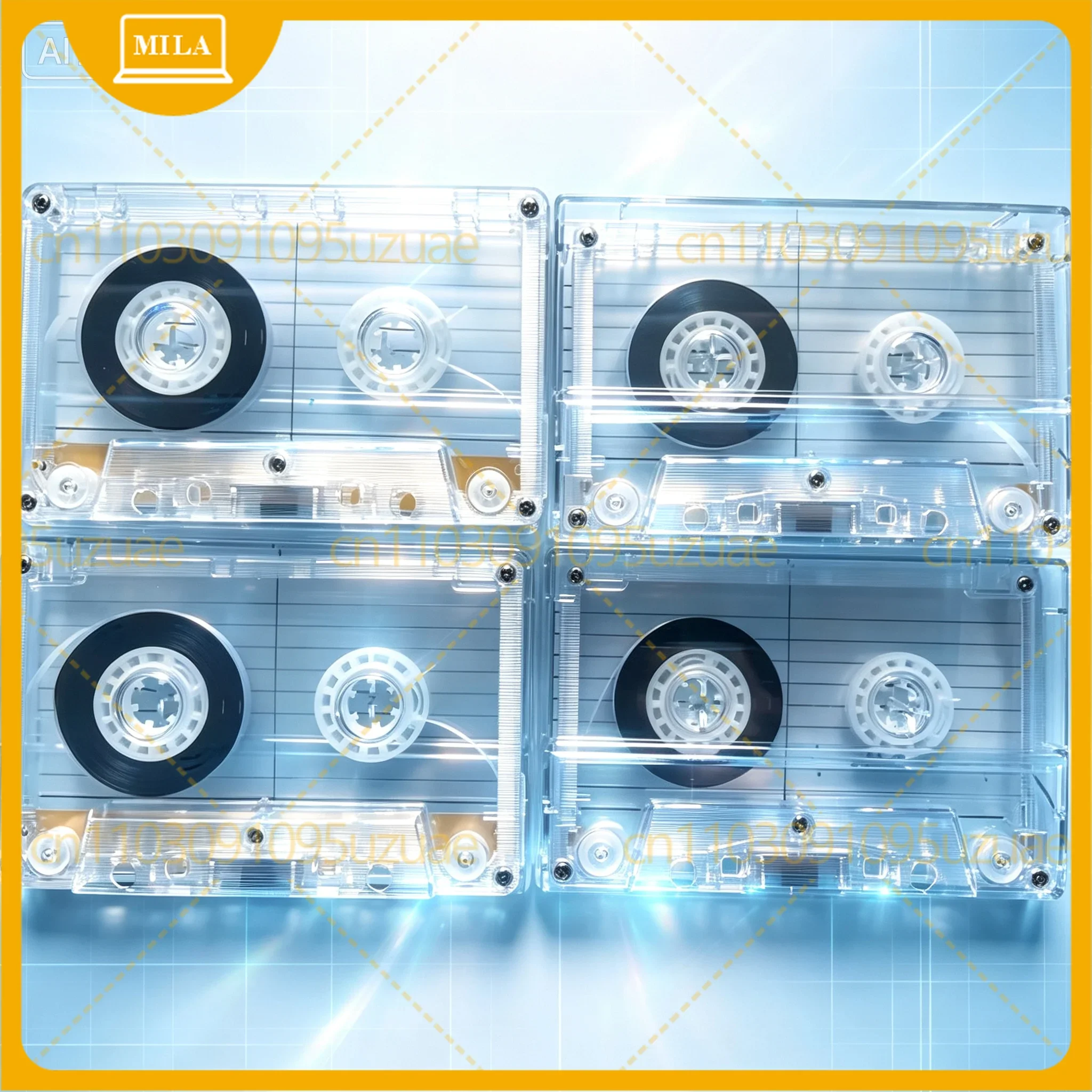 1pcs Test Tape For Card Holder 315Hz 0dB 250nWb/m Level, Full Track Signal Accurate Stable Graphite Tape