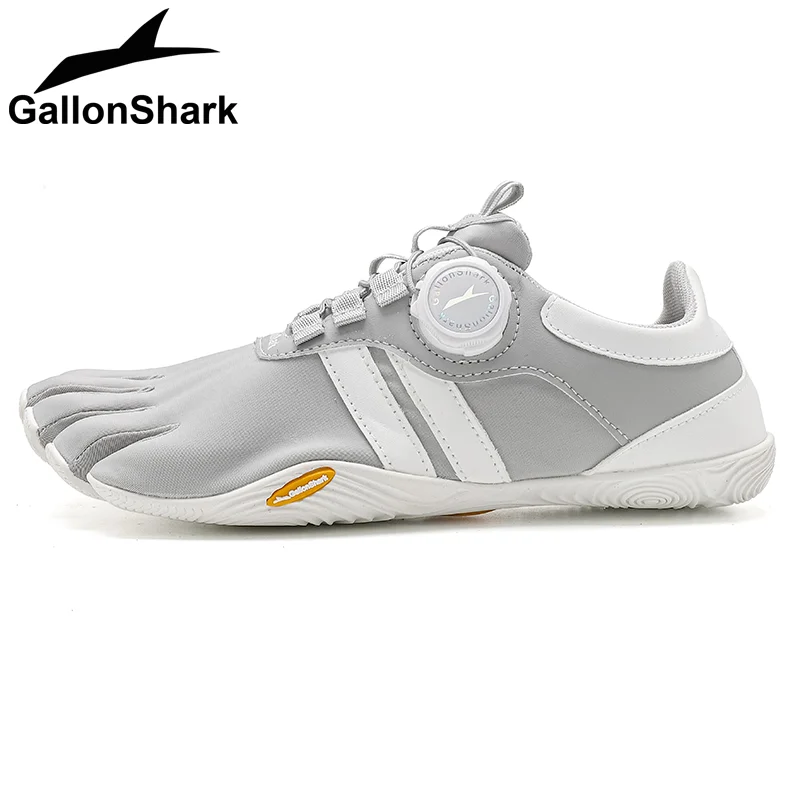 Five Finger Sneakers, BOA Lacing Barefoot Shoes for Running, Camping & Casual Wear