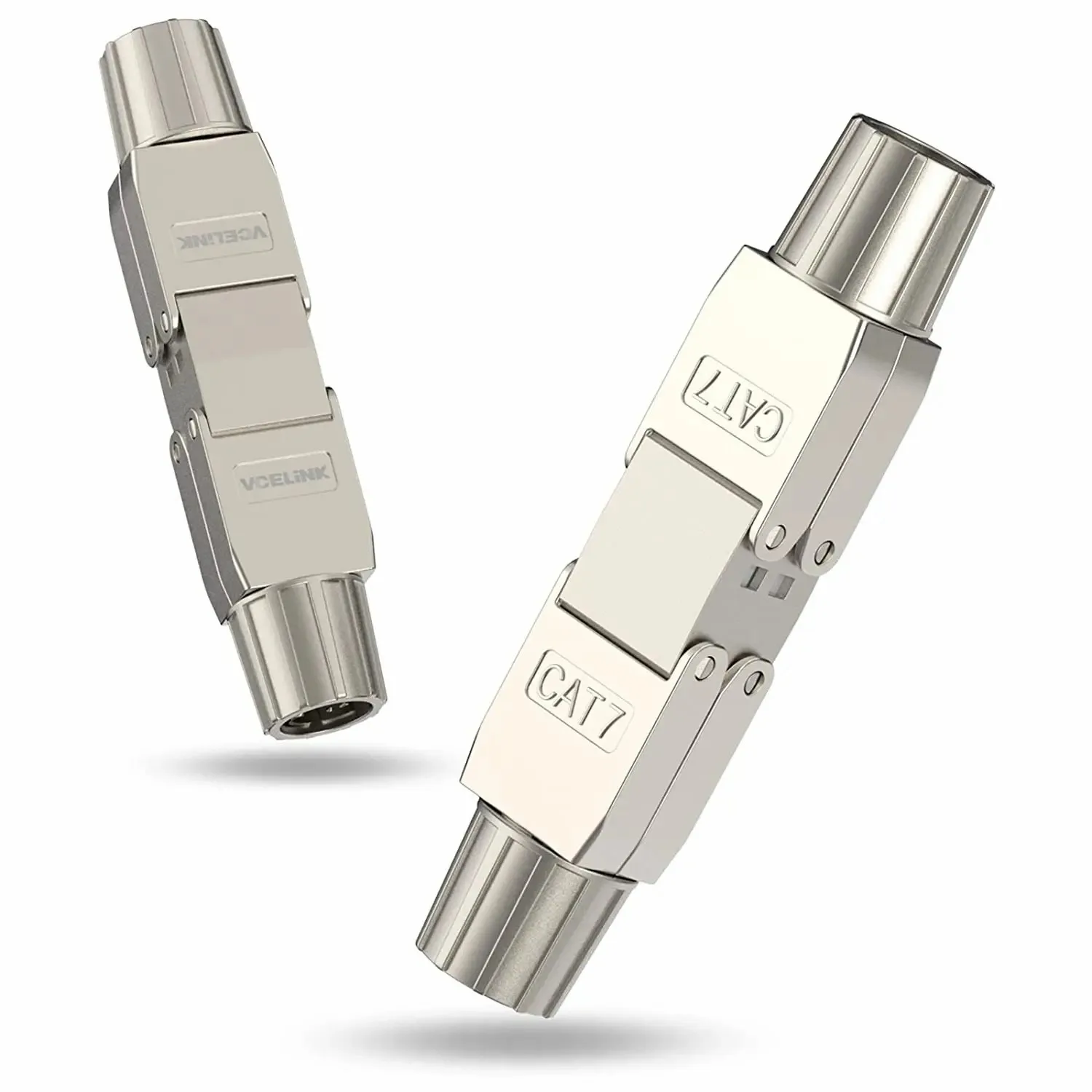 Złącze kabla sieciowego Natalink LSA beznarzędziowe przedłużenie Cat7 Cat6a, RJ45 LAN ekranowane do kabli instalacyjnych Ethernet-1 szt. — zdjęcie 2