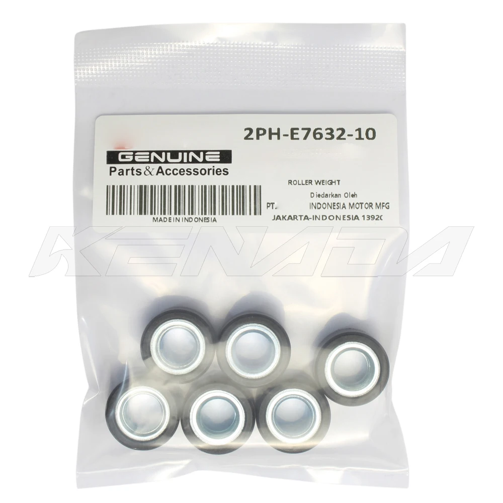 For Yamaha Ego/Ego-S/Nouvo/Mio125/N-Max/Aerox/Mio125 I/Tricity125 /Fino /Fino125/Mio M3 Roller Weight 6.5-10g