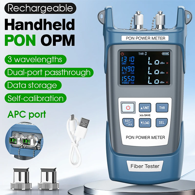 comptyco-aua-350u-aua-350a-compteur-de-puissance-pon-rechargeable-opm-pon-1310-1490-1550-nm-outil-de-test-de-cables-a-fibre-optique-fttx-ont-olt