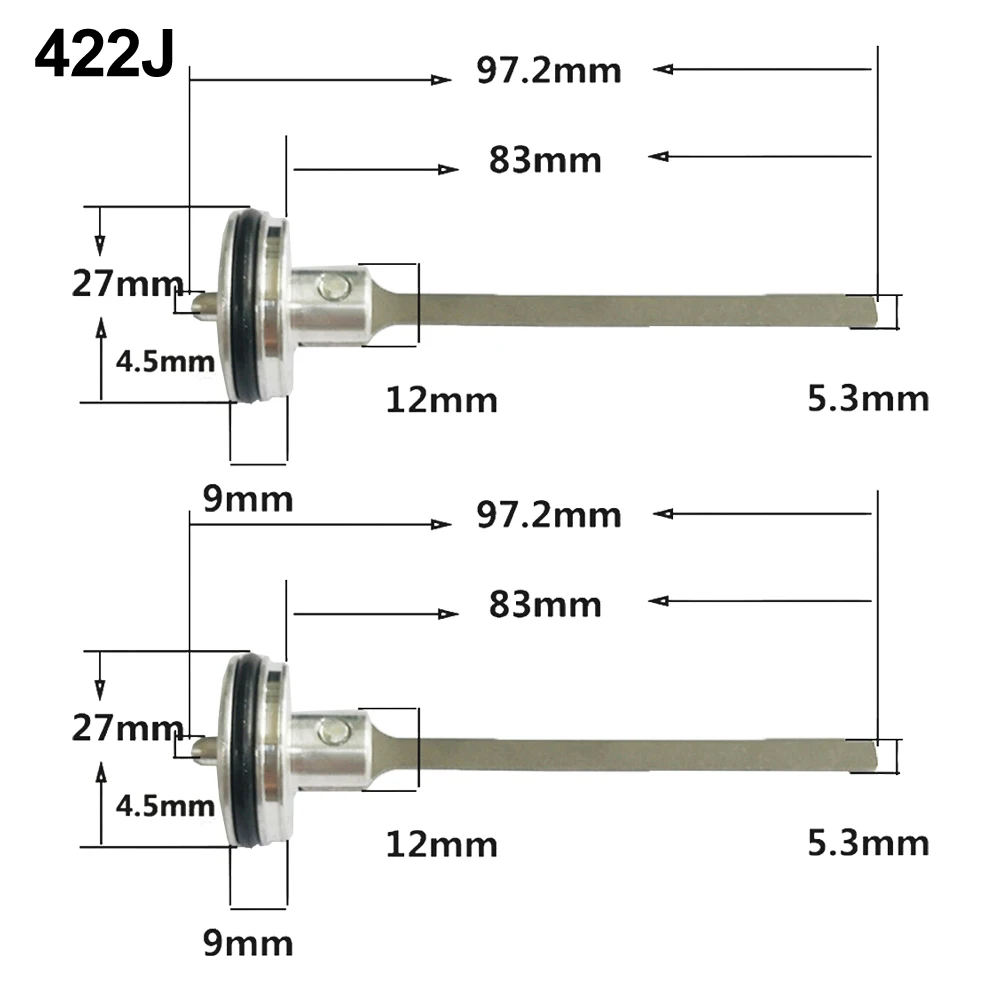 Pneumatic Nailer Needle for Air Nailers High Hardness Compatible with T50DC ST64 For F30D For F30G P625B 1013J 422J