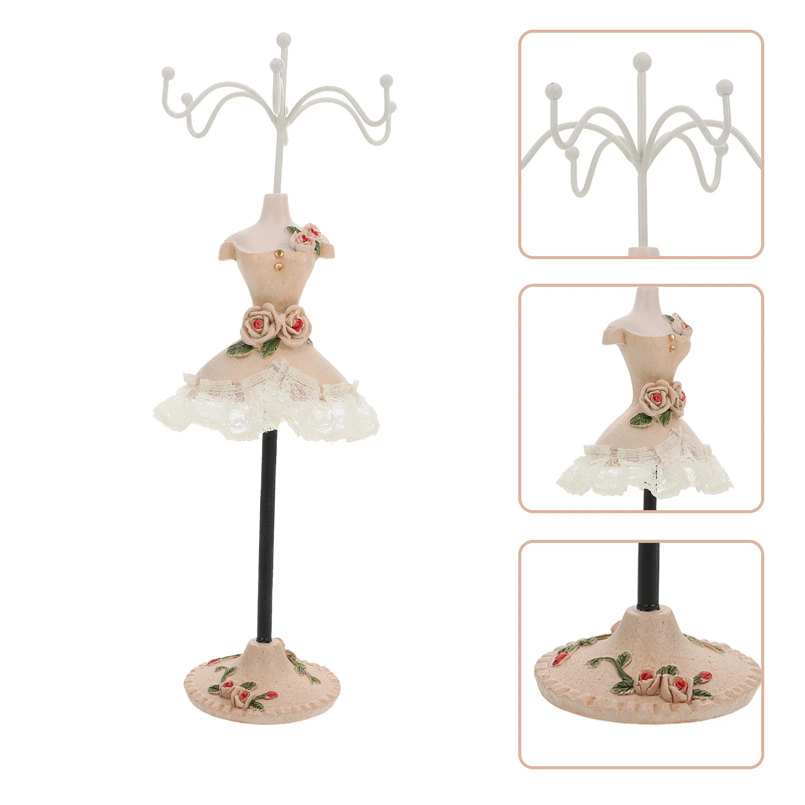 

Бытовая стойка для ожерелья, нежная подставка для ювелирных изделий, настольный держатель для ожерелья, органайзер для ювелирных изделий, стеллаж для выставки товаров для дома