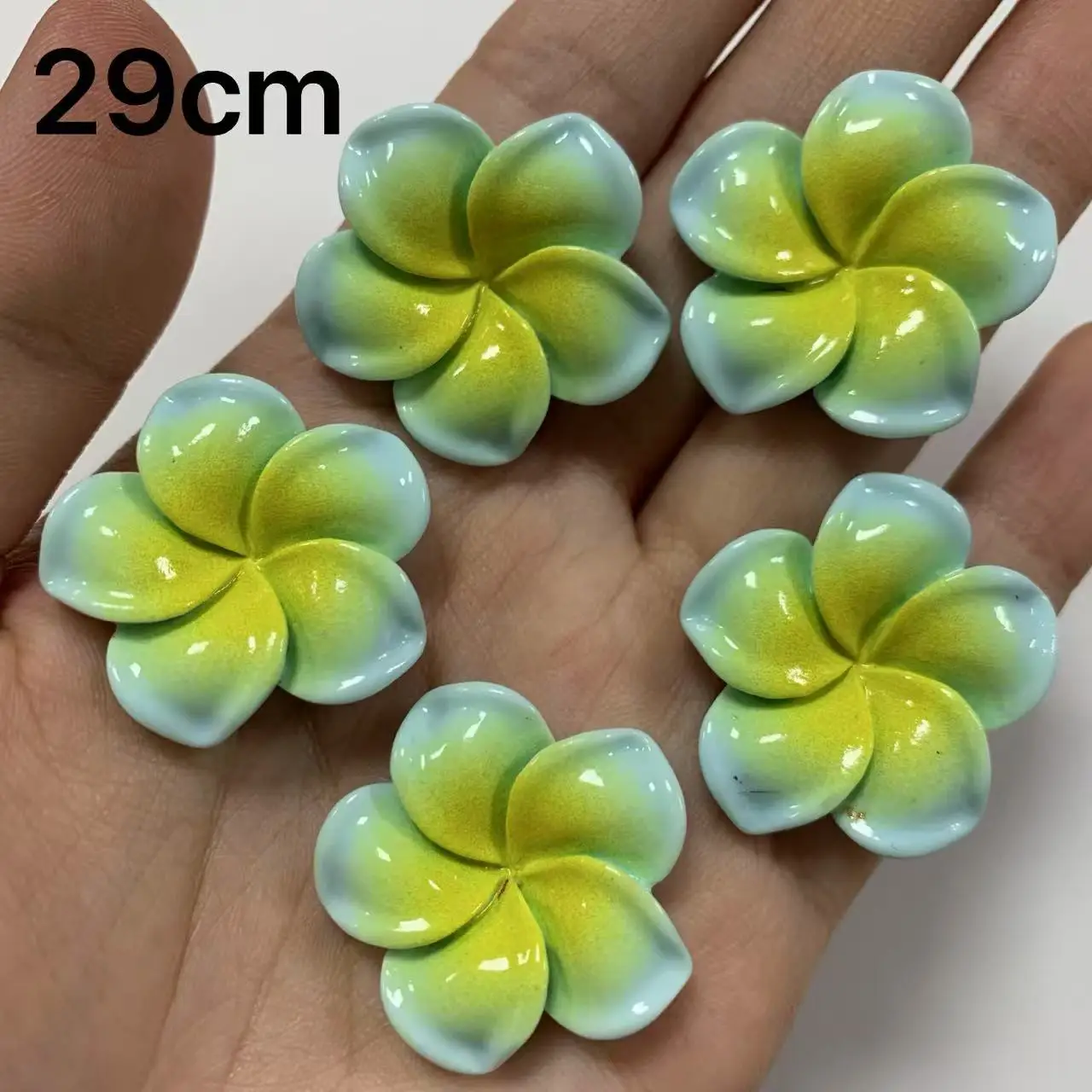 10Pcs Cute Resin Accessories Diamond Bow Tie Plumeria Rubra Flower Flat Back Diy Crafts Shoe Buckle Phone Case Pendant Charm - Image 6