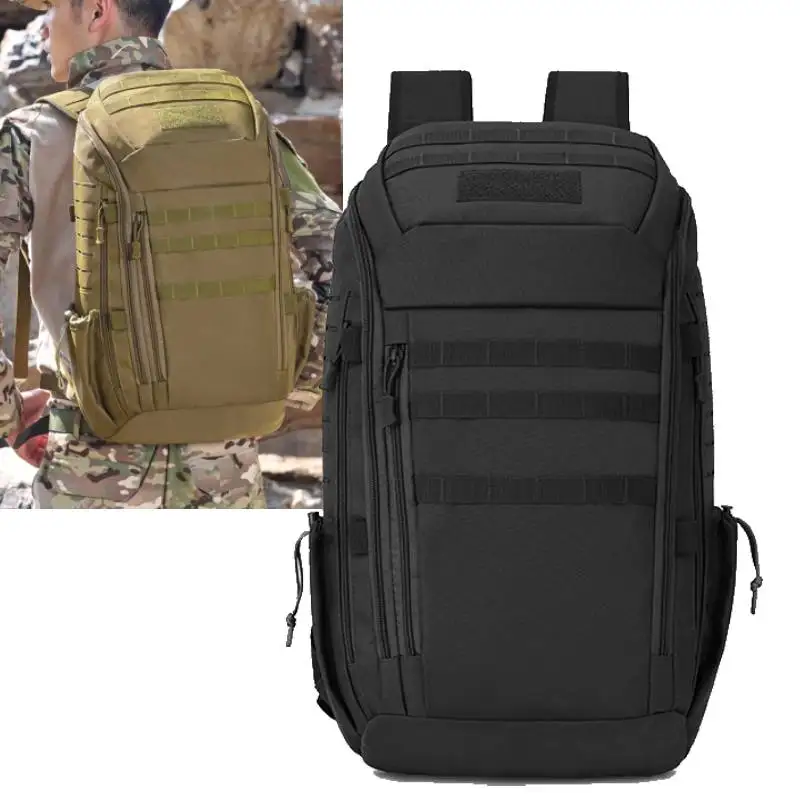 

Men's Tactical Climbing Backpack Molle Travel Laptop Bag Camping Hiking Trekking Storage Rucksack Large Sport Computer Schoolbag