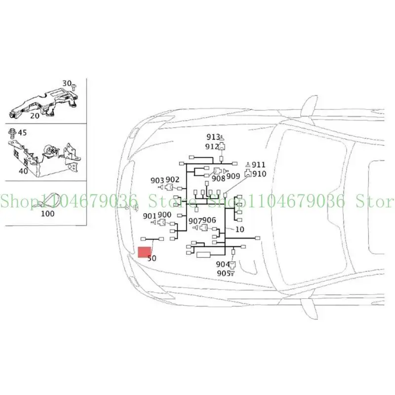 

652F запасная часть 2741500120 2741560024 2741508602 270150392 Линия датчика автомобильного масла