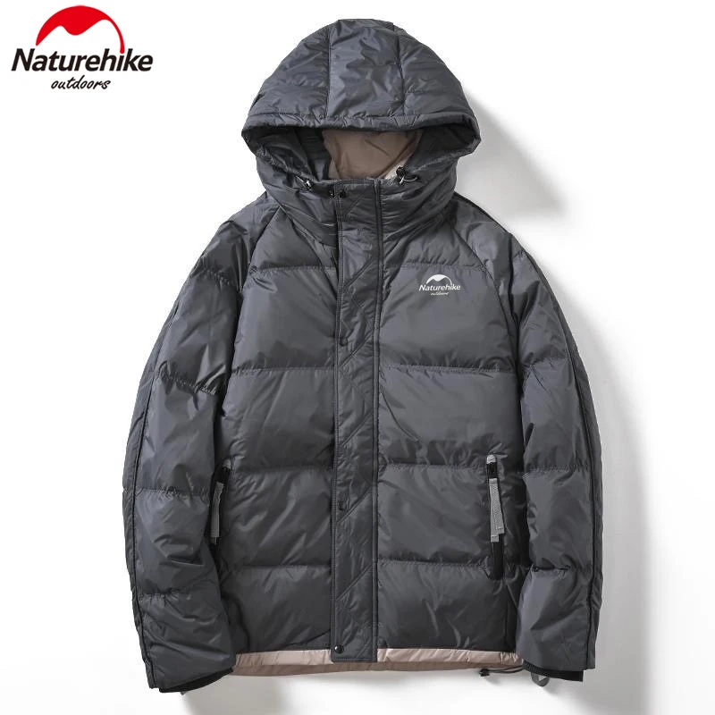 Imagem -02 - Naturehike Ultra Dry Duck Down Jacket para Homens Cabolsa de Acampamento ao ar Livre Cabolsas Grossos para Caminhadas Melhorar 800fp