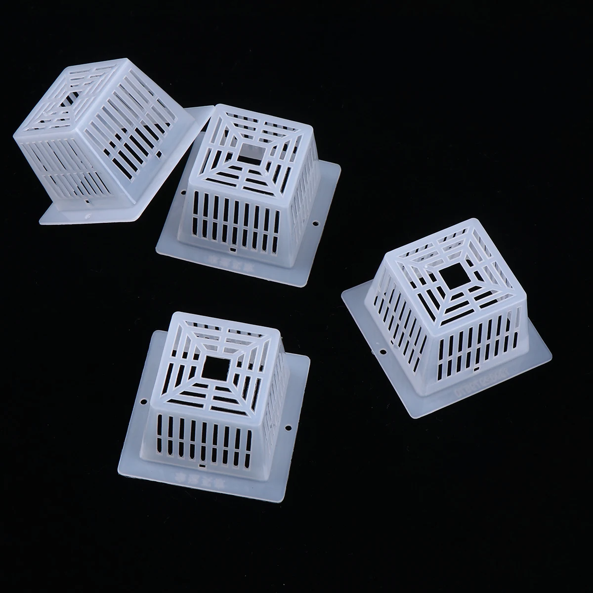 

20 Pcs Hydroponic Net Pots Planting Baskets Soilless Plastic Wide Lip Healthy Roots Drainage Garden Supplies