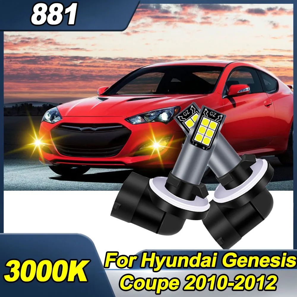 

881 LED Fog Lights Super Bright 886 889 894 896 898 LED Fog Lights Replacement for Kia Optima 2011 2012 2013