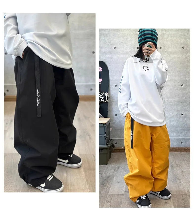 John Snow Winter Herren- und Damen-wasserdichte Skihose, warme, atmungsaktive Schnee-Frauenhose, Outdoor-Snowboardbekleidung, männliche Hose – Detail 18