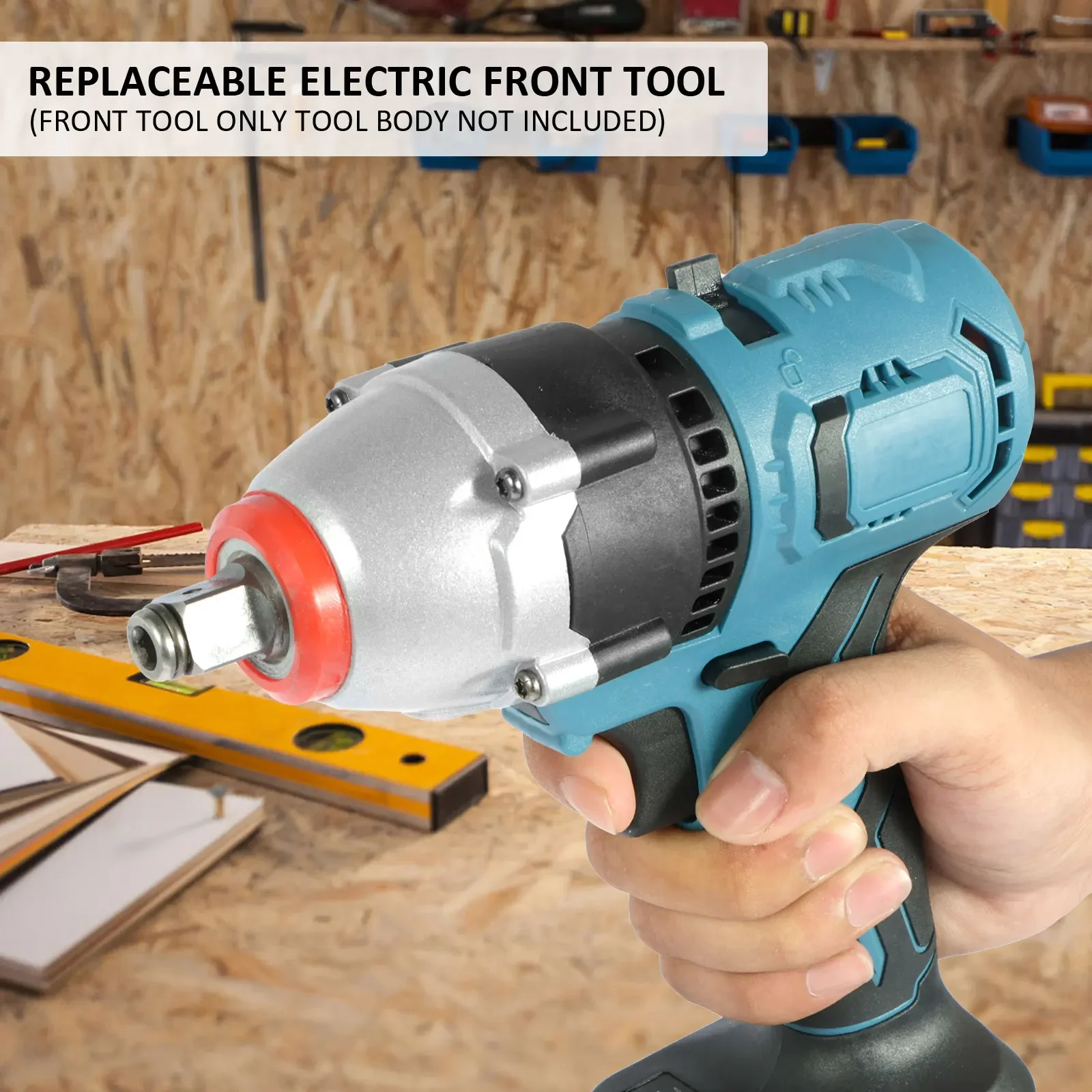 Impact Wrench 2800r/min300NM High-Torque Electric Impact Drill 1/4