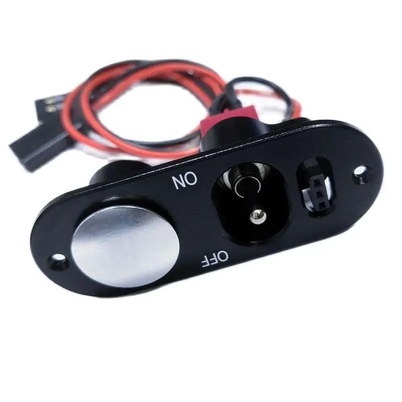 B78B-Miracle Heavy Duty Power Small Switch With Fuel Dot For Servo RC Model Black