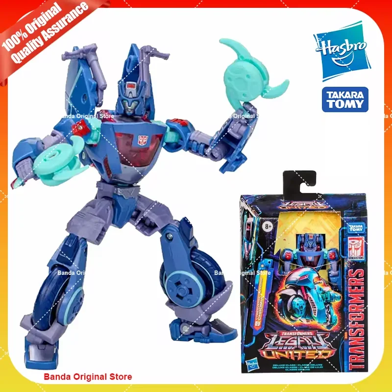 100% Оригинальные фигурки Hasbro Takara Tomy Legacy United Deluxe Cyberverse Universe Chromia, модели игрушек