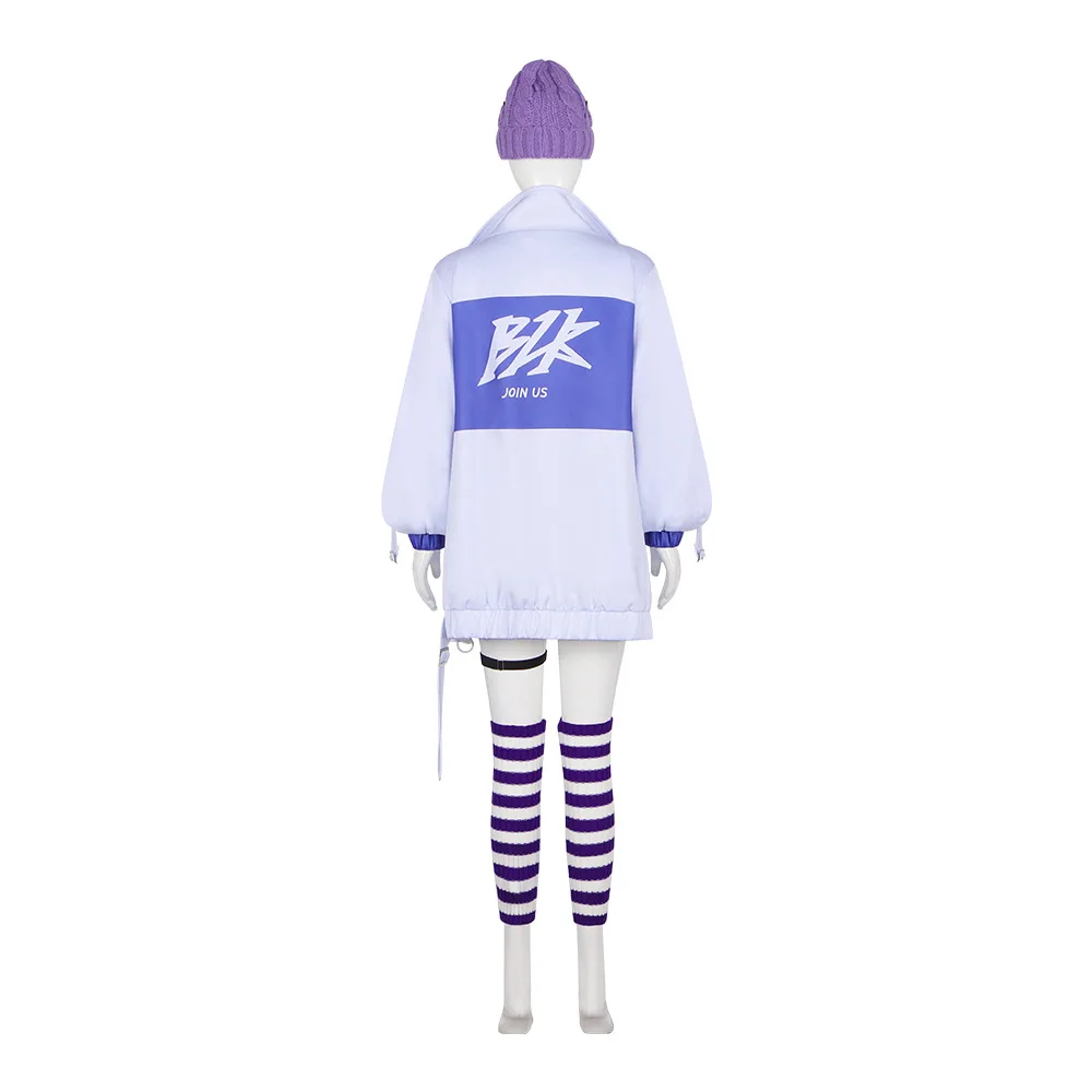 ゲームアイデンティティ V トレーシー・レズニク メカニック コスプレ衣装 BLK チーム eスポーツ衣装 デイリースーツ 帽子 ベスト コート ハロウィンパーティー服