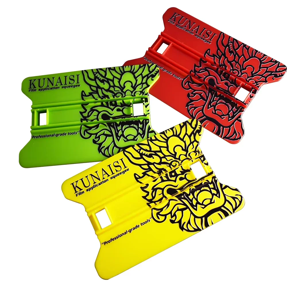 National Trend KUNAISI Lion Squeegee Car Vinyl Wiping Tool PPF Window Tinting Scraper Professional Bubble Elimination Spatula