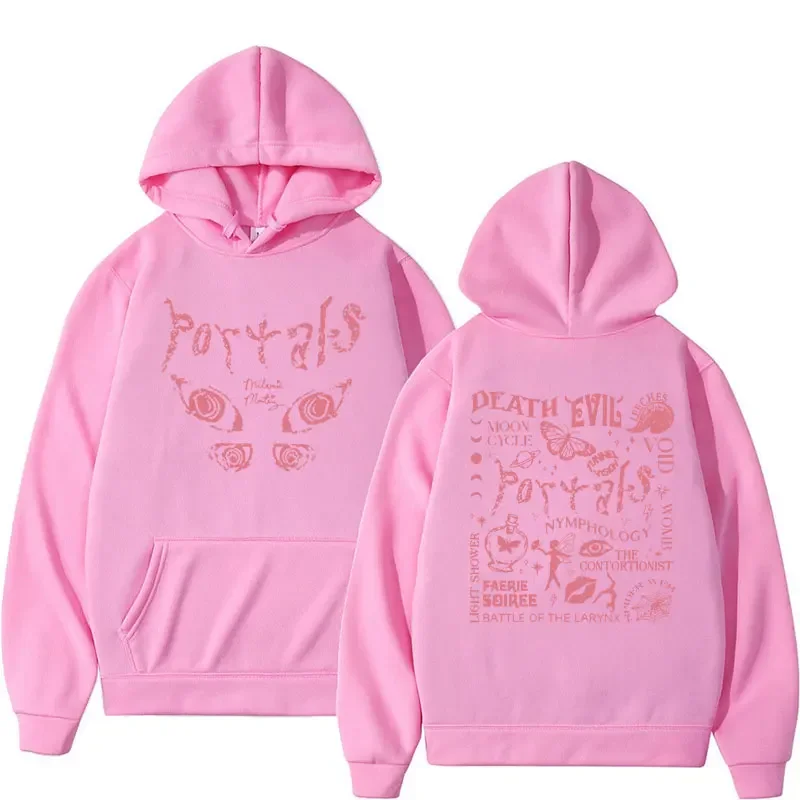 Melanie Martinez Portals Graphic Hoodie Fashion Vintage Men Women Fleece Sweatshirt Album Long Sleeve Streetwear Y2k Pullovers