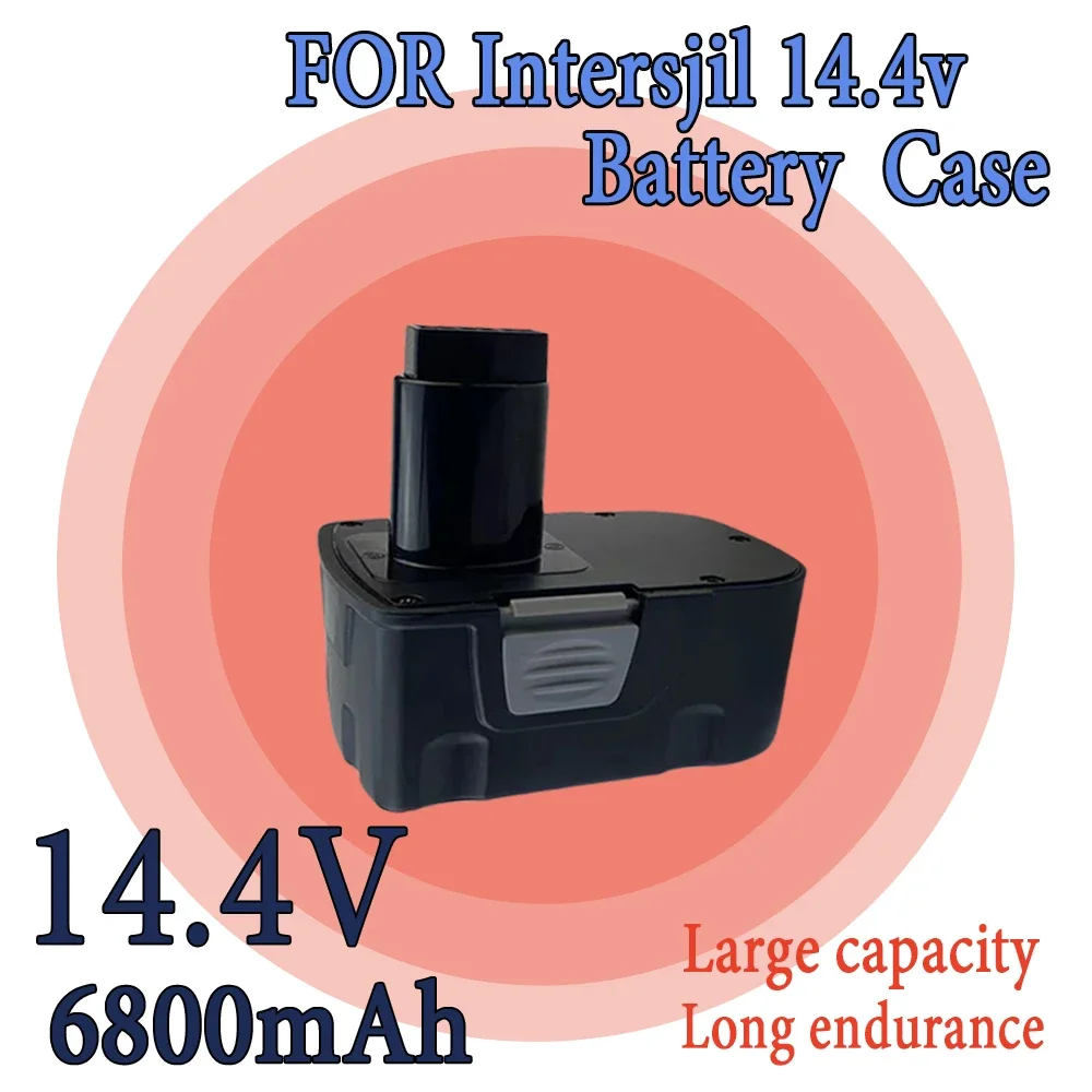 Upgradation 14.4V NiMH DA-13 Cordless Drill Interskol Screwdriver Electric Tool Rechargeable Battery 14.4V H14 EB14 6800mAh