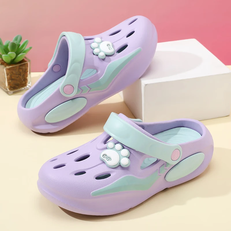 

Clogs Women Sandals Summer Casual EVA Lightweight Outdoor Women's Shoes Anti Slip Thick Sole Beach Slides Couple Garden Shoes