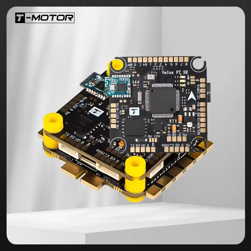 

T-MOTOR VELOX F7 SE V50A SE HD FC&ESC FPV Stack: 30.5*30.5mm Flight Controller for RC FPV/HD Drone DIY Parts