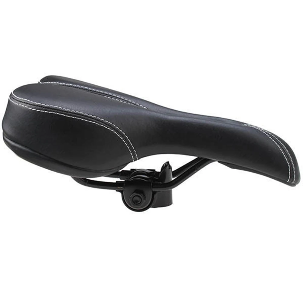 

Extra Wide Bike Saddle Comfortable Lightweight Shockproof Seat for Road Mountain Bikes Washable Pad Cycling