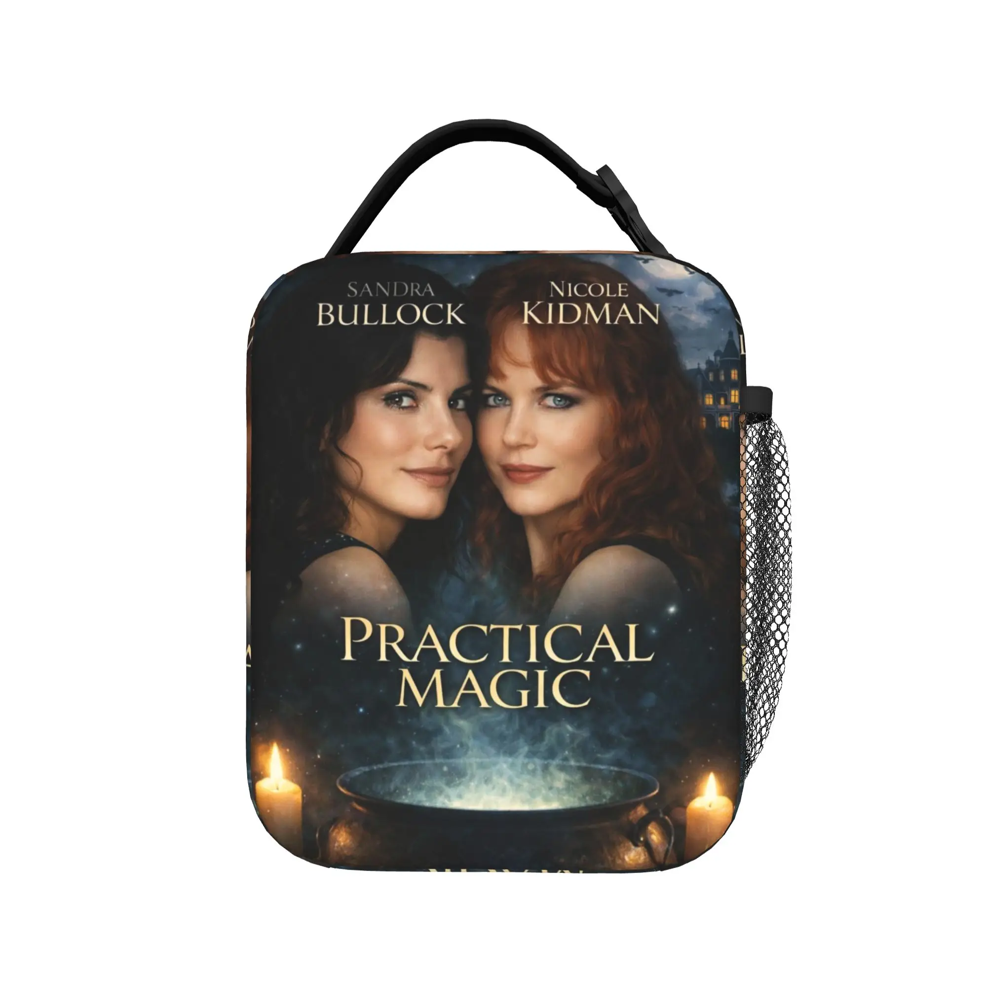 Practical Magic 2 Product Insulated Lunch Tote Bag For Office  Food Container Reusable Cooler Thermal Lunch Boxes