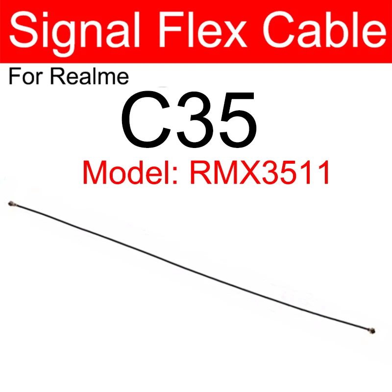 Signal Antenna Flex Cable For Realme C11 C20 C21Y C25 C30 C33 C35 C51 C53 Wifi Antenna Signal Board Connector Flex Ribbon Parts