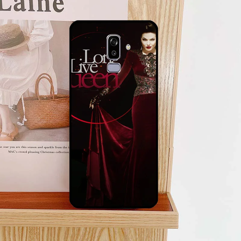 Evil Queen Once Upon A Time Case For Samsung Galaxy J4 J6 Plus J3 J5 J7 2016 A3 A5 2017 A9 J8 A6 A8 Plus 2018 Cover