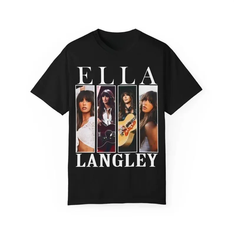 

Свитшоты Ella Langley Merch для косплея, модная уличная одежда для женщин и мужчин, забавный свитшот, спортивный топ