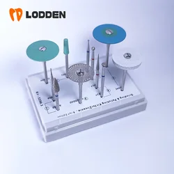 Dental Zirconia Grinding Polishing Kit Diamond Stones Polishers Tungsten Carbide Burs Diamond Dics Dental lab Tools KIT 3Z00.3