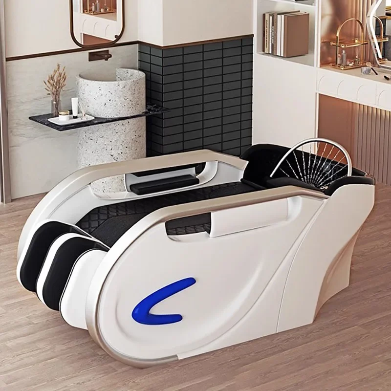 Electric Beauty Salon Chairs Shampoo Sink Massage Hair Washing Chair Head Spa Paddy Chaise Coiffeuse Salon Furniture