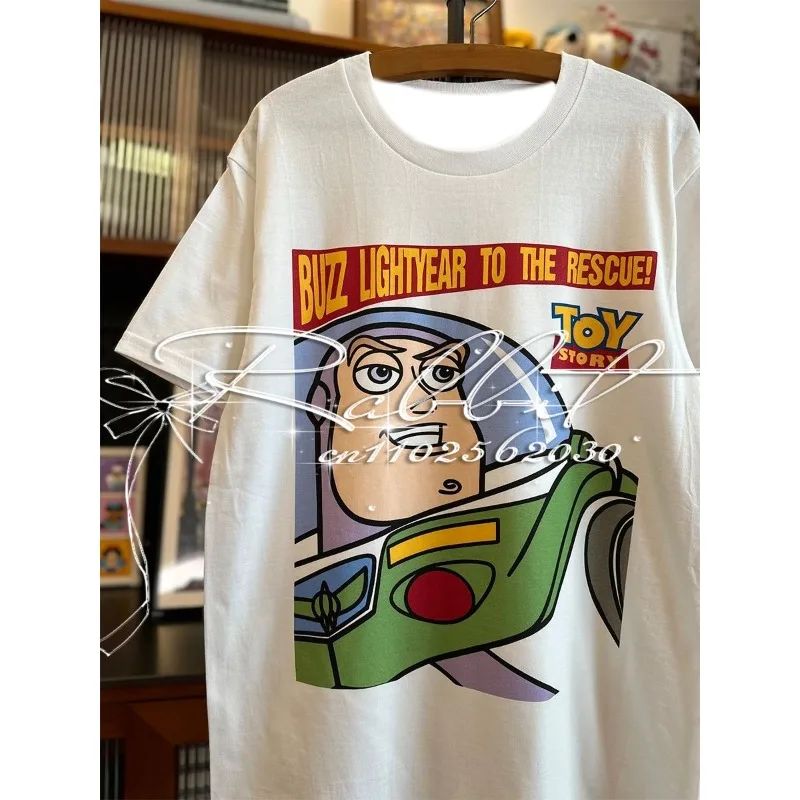 

2025 New Toy Story 3D Printed Cartoon Festival Gift Round Neck T-shirt for Boys and Women Fashion Animation Cute T-shirt