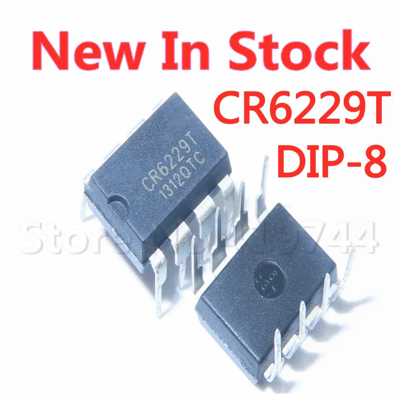 5PCS/LOT CR6229T CR6229 DIP-8 switching power supply chip In Stock NEW original IC