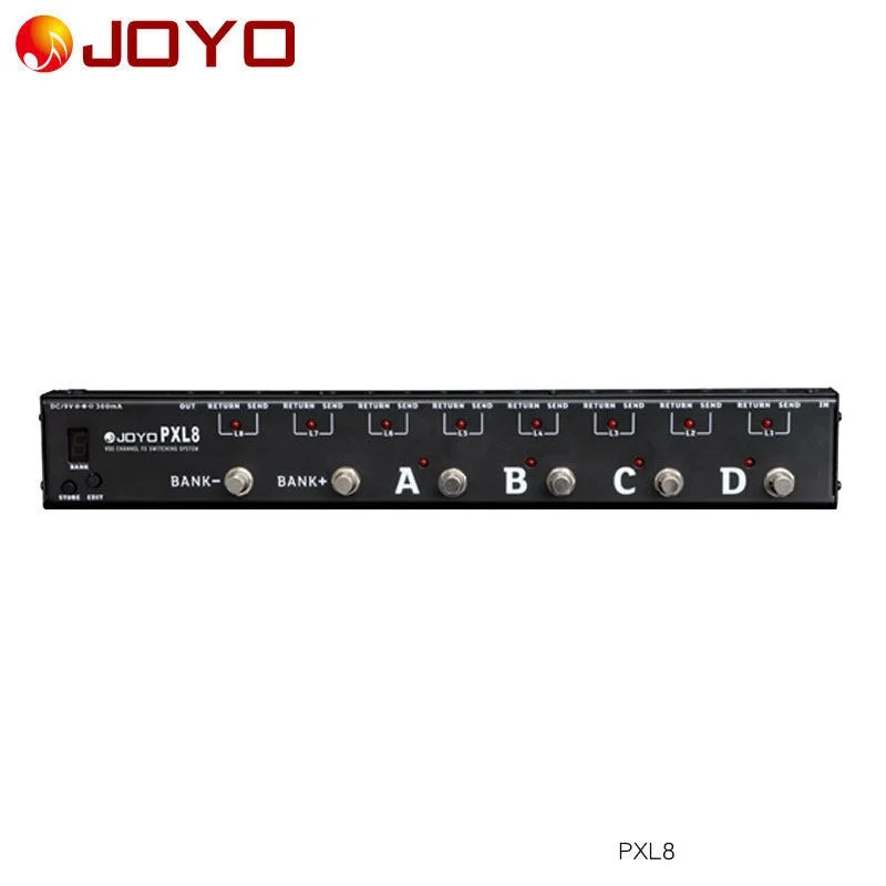 Zhuo Le PXL4/8/PRO Electric Guitar LIVE Single Block Effector Marshalling Box Programming Portable Controller