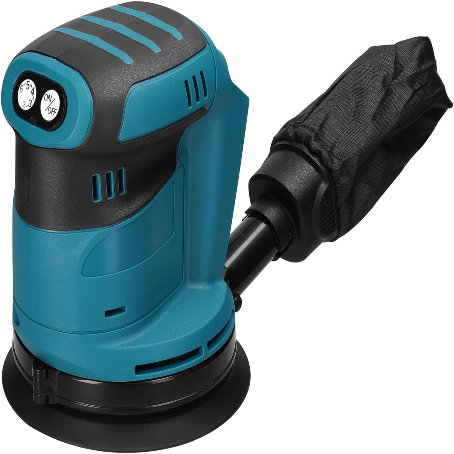 

Powerful Cordless Brushless Random Orbit Sander with Storage Bag - 5'' Max. 24000RPM 6-Speed Variable Orbital Sander - Tool Only